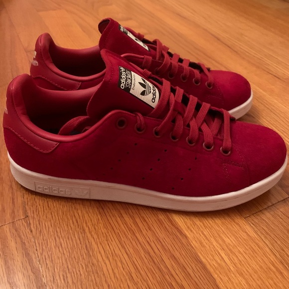adidas Shoes - HOST PICK Adidas Stan Smith red sneakers